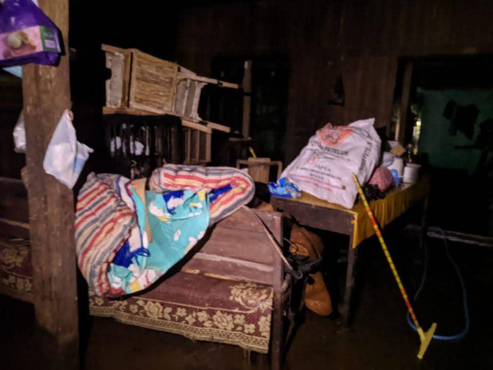 Rumah di Imogiri Bantul diterjang banjir.(Dok.BPBD Bantul)