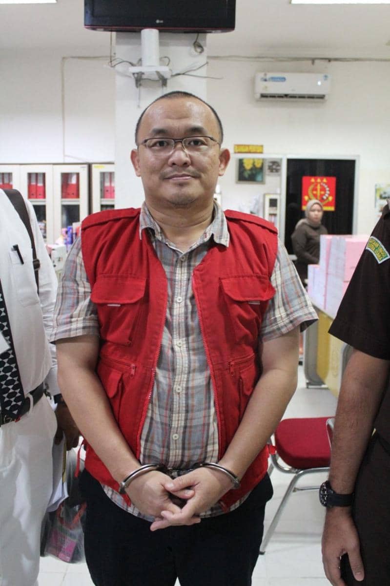 Kepala BMBK Gunungsitoli Rizak Taruna Zega menjadi tersangka dalam kasus dugaan korupsi Pemeliharaan Rutin Jalan dan Jembatan Provinsi Sumut 2022 sebesar Rp6,4 miliar. (Dok. IDN Times)