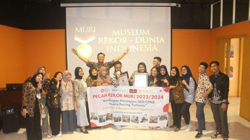 Bimbel di Jogja Pecahkan Rekor MURI Persiapan Tes CPNS Terlama