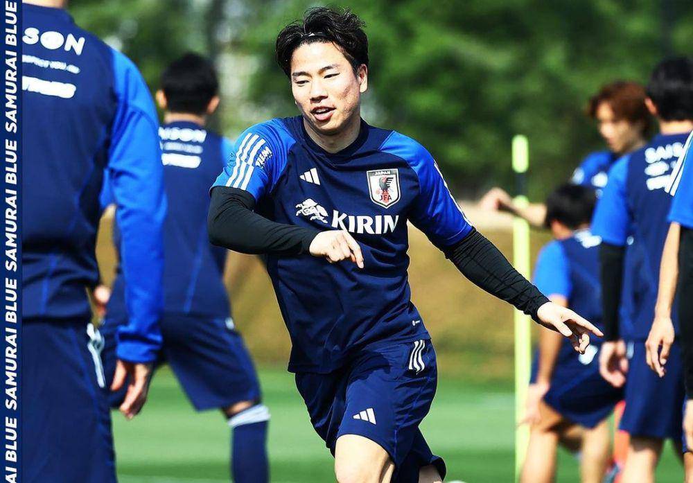 potret Takuma Asano (instagram.com/japanfootballassociation)