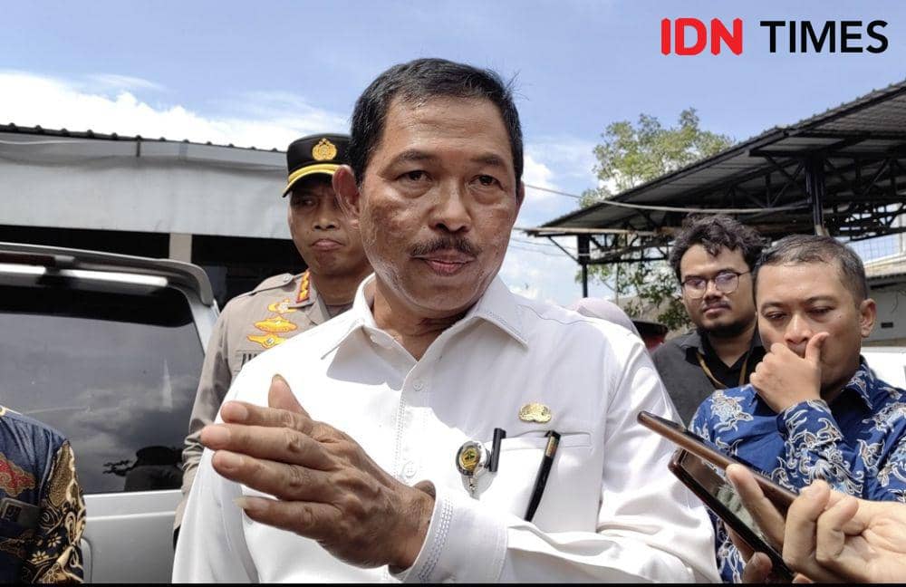 Pj Gubernur Jateng Nana Sudjana. (IDN Times/Larasati Rey)