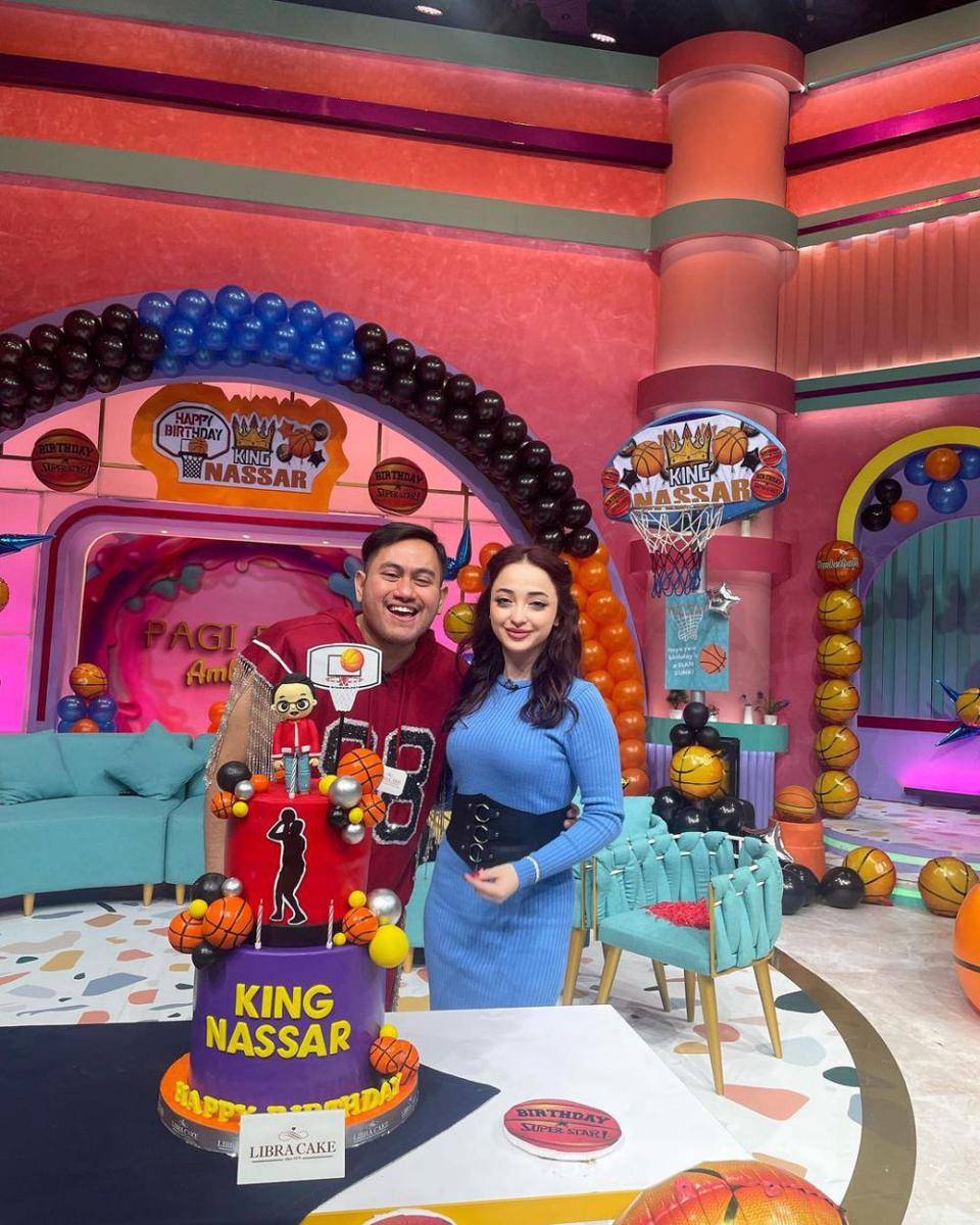 potret ultah Nassar di Pagi-Pagi Ambyar (instagram.com/aysegul.duu)