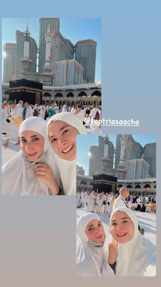 potret keluarga Acha Septriasa jalani umrah (instagram.com/septriasaacha)