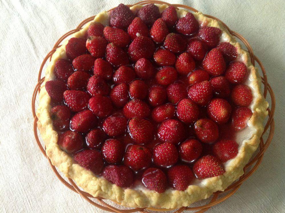 ilustrasi strawberry pie (pixabay.com/abdulnew2014)