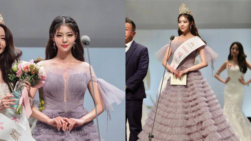 potret Cho Min Ji saat penobatan miss jeju (instagram.com/jongmingzi)
