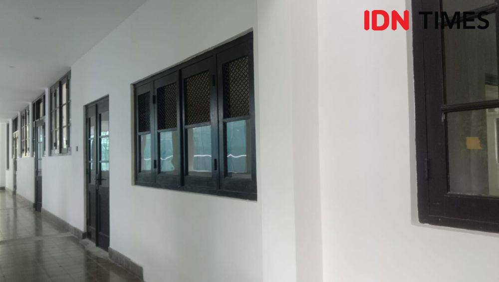 Situasi Balai Kota Makassar usai direvitalisasi, Selasa (9/1/2024). IDN Times/Ashrawi Muin