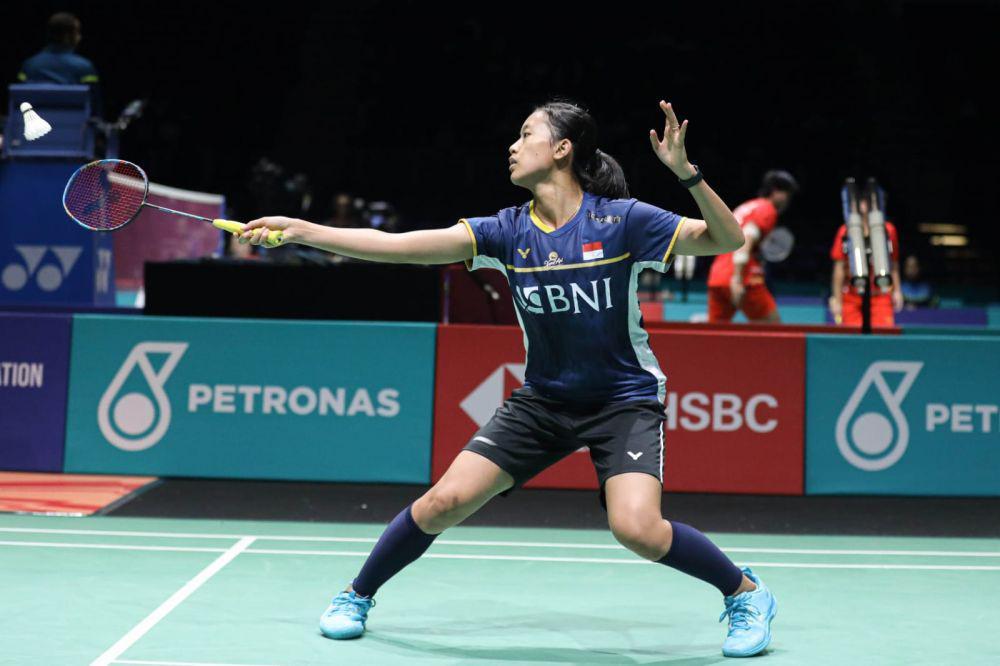 Putri Kusuma Wardani tumbang di babak 32 besar Malaysia Open 2024 (dok. PP PBSI)