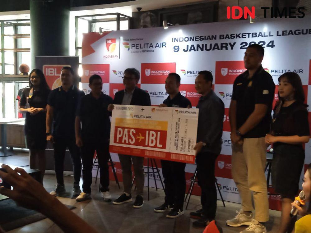 Pelita Air dan IBL Kolaborasi Bantu Transportasi Klub