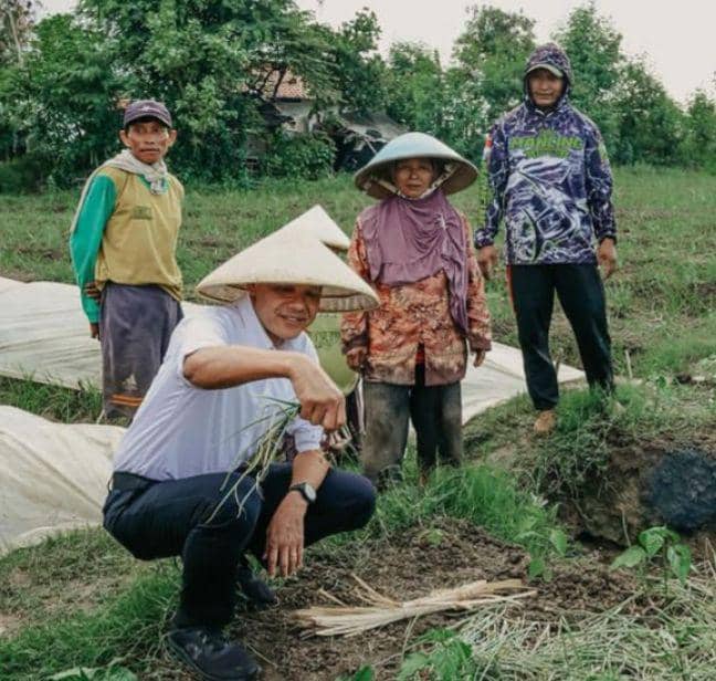 Kunjungi Brebes, Petani Titip Masalah Pupuk ke Ganjar