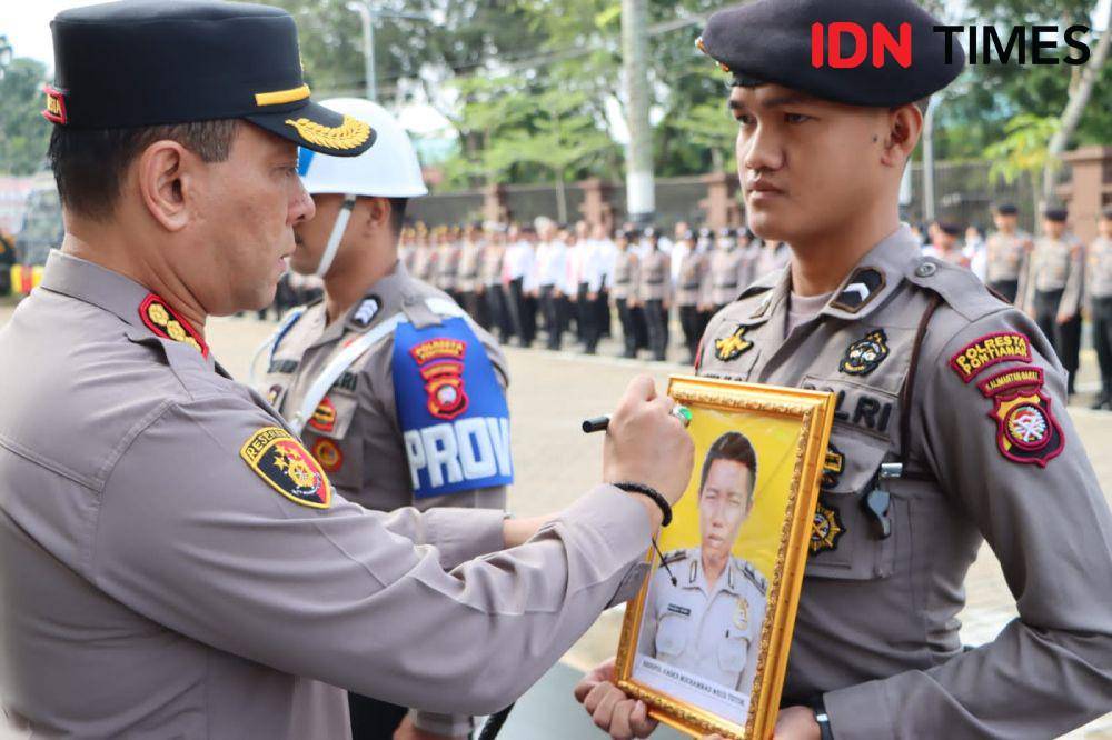 Polresta Pontianak komitmen memberantas narkoba. (IDN Times/Polresta Pontianak).