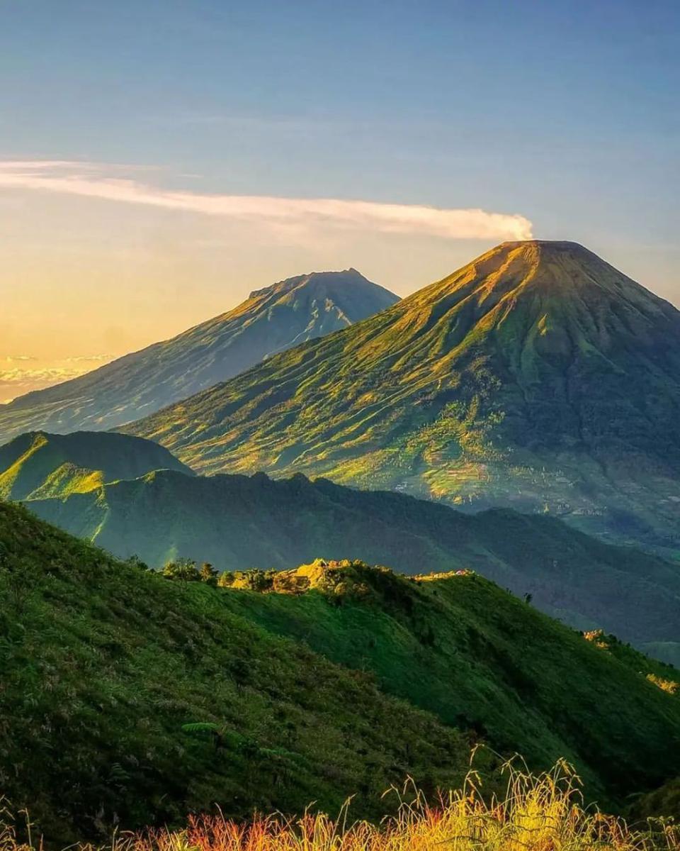 Pesona Sindoro dan Sumbing, Gunung Kembar nan Eksotis di Jawa Tengah