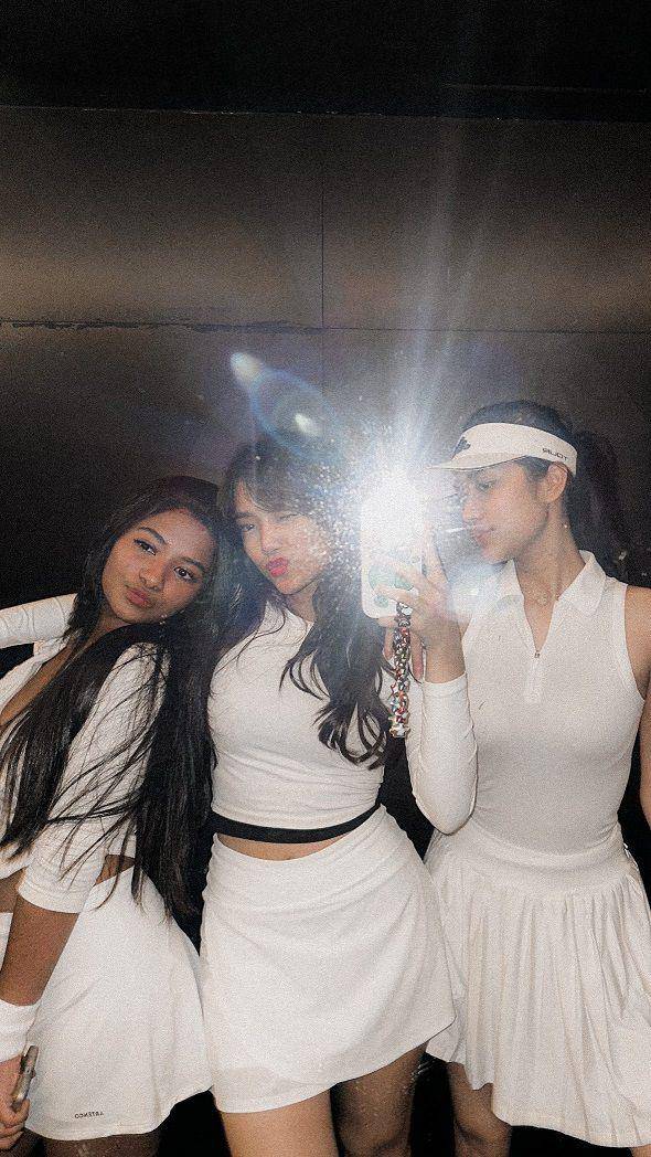 potret Fuji dan Azizah Salsha berdandan ala caddy golf (instagram.com/fuji_an)