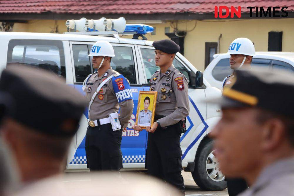 Brigadir RT dipecat karena mengedarkan narkoba. (IDN Times/Polresta Pontianak).