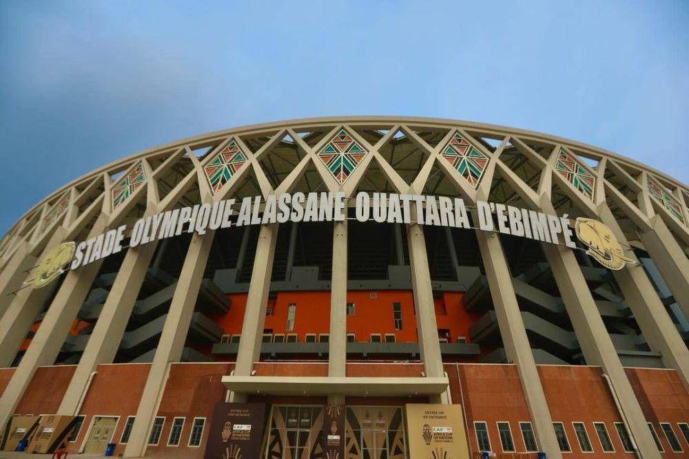 tampak depan Stade Olympique Alassane Ouattara D'Ebimpé (instagram.com/caf_online)
