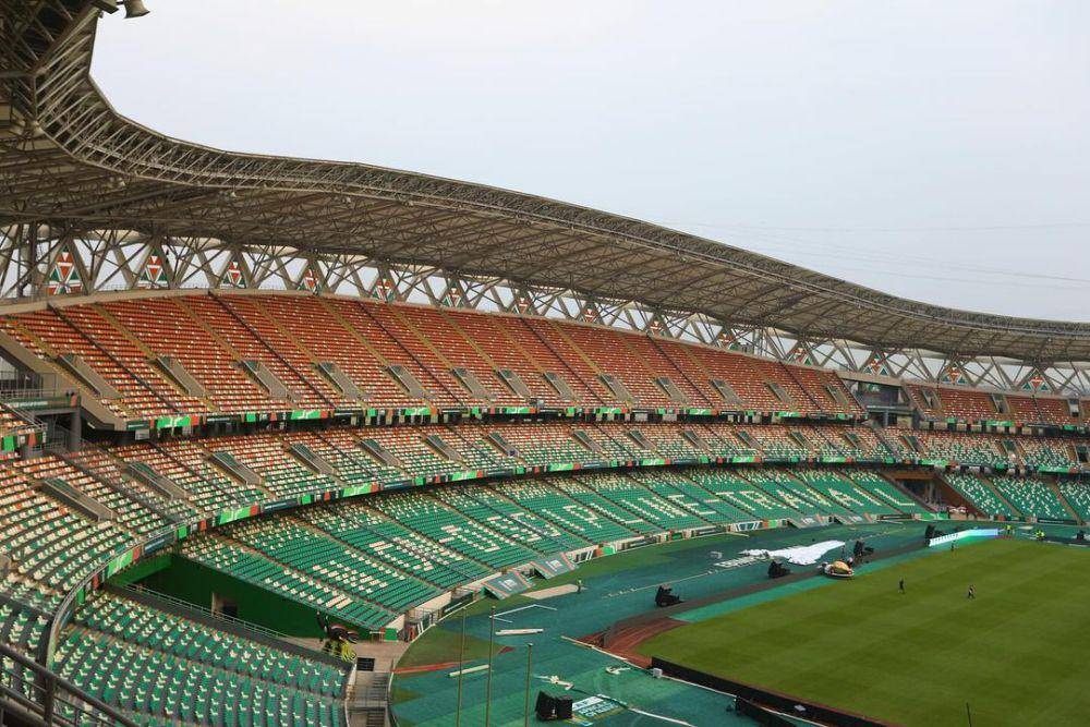tampak dalam Stade Olympique Alassane Ouattara (instagram.com/caf_online)