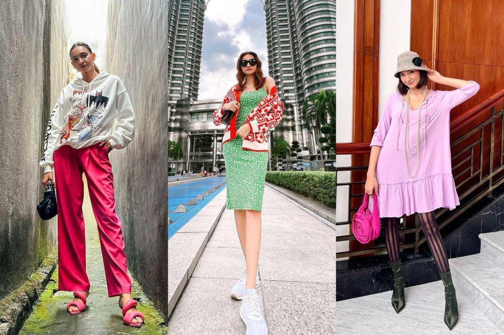 9 Outfit Warna Cerah ala Gesya Shandy, Tampil Fresh dan Kekinian