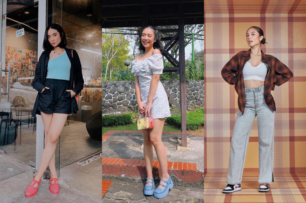 9 Gaya OOTD ala Asha Assuncao, Pemeran Dania 'Di Antara Dua Cinta'
