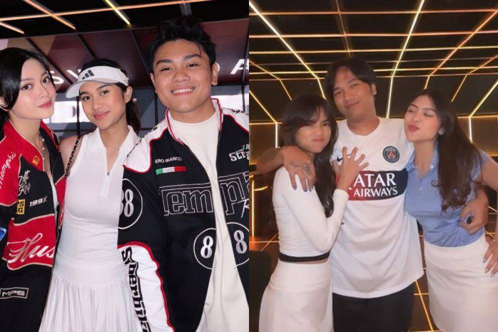 potret Fuji dan Azizah Salsha berdandan ala caddy golf (instagram.com/fuji_an)