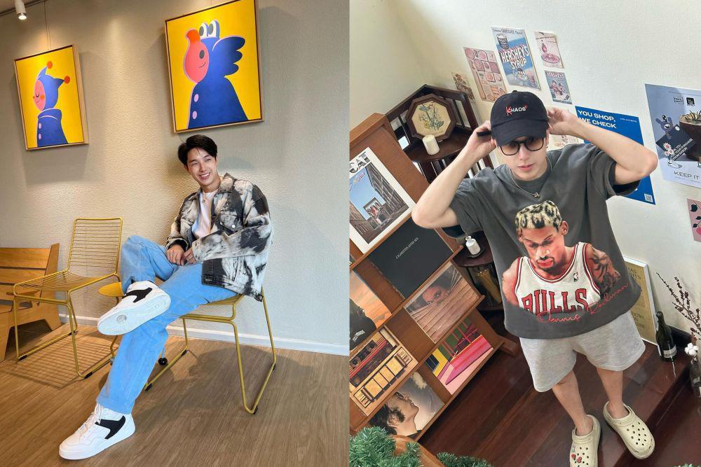 7 Ide Outfit Nongkrong di Kafe ala Kay Lertsittichai, Hits Maksimal!
