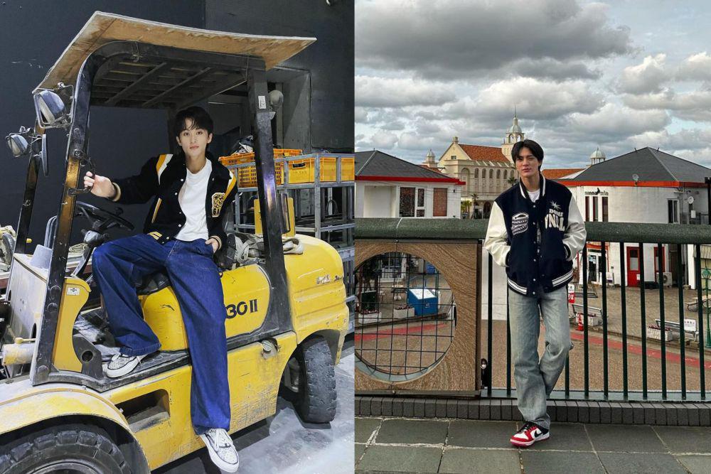 7 Ide Padu Padan Jaket Varsity ala Member NCT, Super Hits dan Stylish!