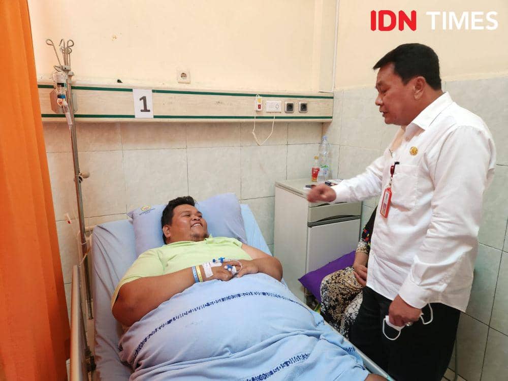 Pria Obesitas 230 Kilogram di Tangerang Jalani Pemulihan Psikologis