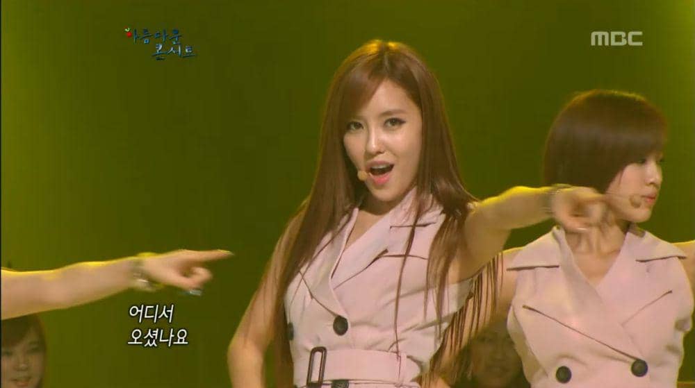 cuplikan penampilan T-ARA (youtube.com/MBCkpop)