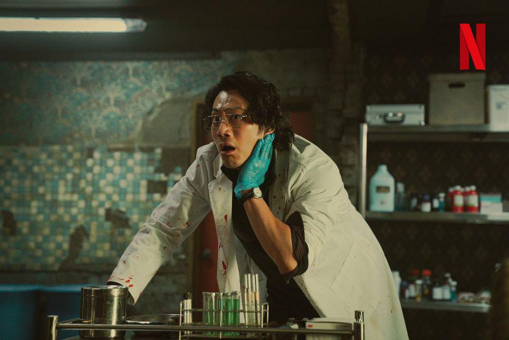 still cut film Badland Hunters (instagram.com/netflixkr)