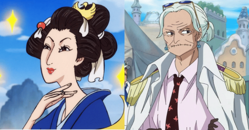 O-Tsuru dan Tsuru. (Toei Animation/One Piece)
