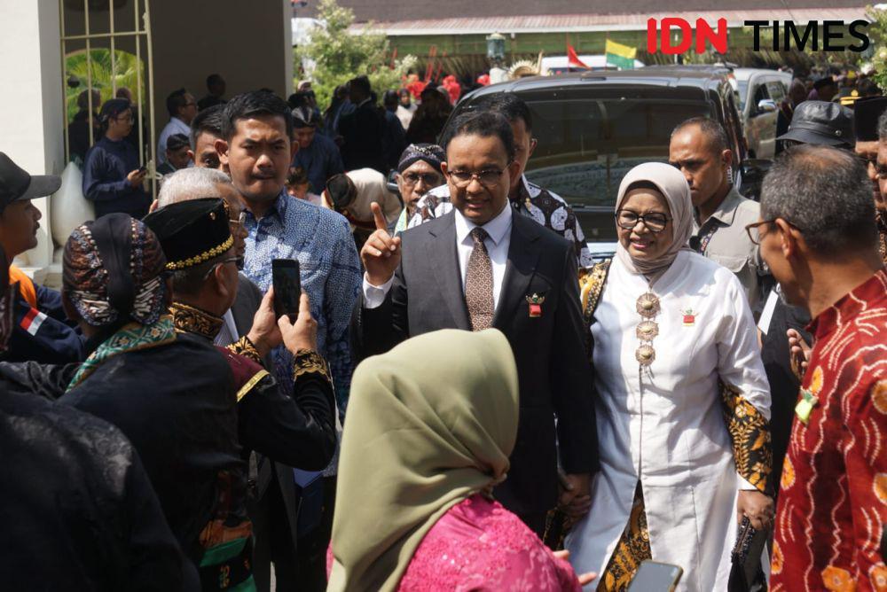 Hadir Dhaup Ageng Putra Paku Alam X, Ini Harapan Anies Baswedan