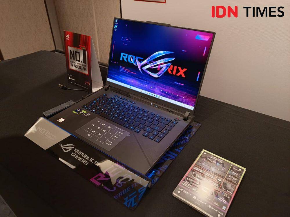 ASUS ROG STRIX G16 (IDN Times/Fatkhur Rozi)