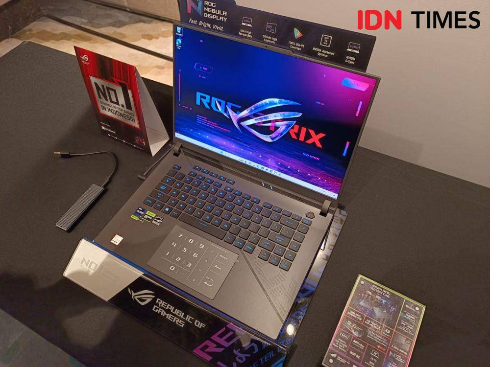 ASUS ROG STRIX G16 (IDN Times/Fatkhur Rozi)