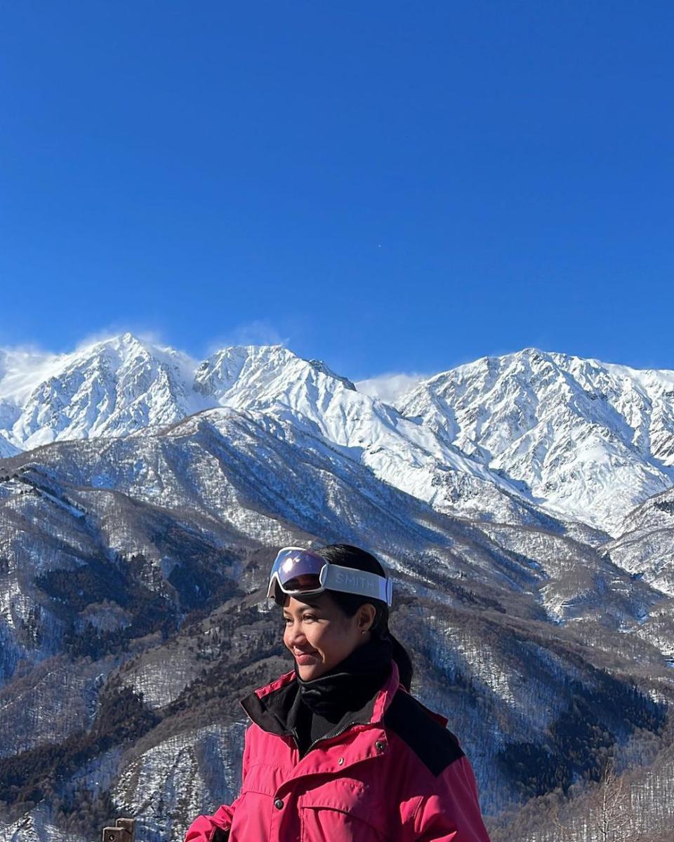 potret Yura Yunita main ski di Jepang (instagram.com/yurayunita)