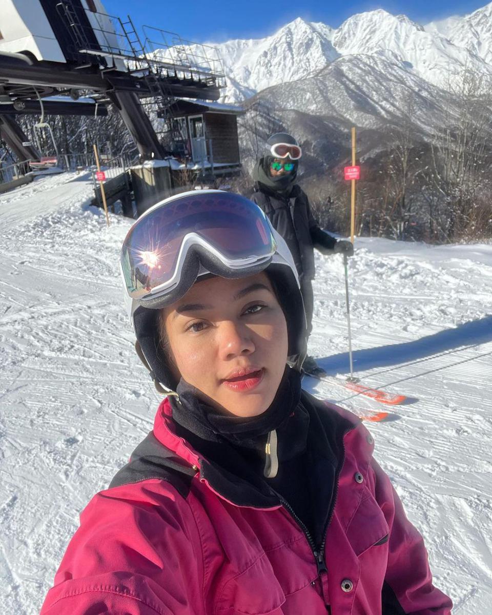 potret Yura Yunita main ski di Jepang (instagram.com/yurayunita)