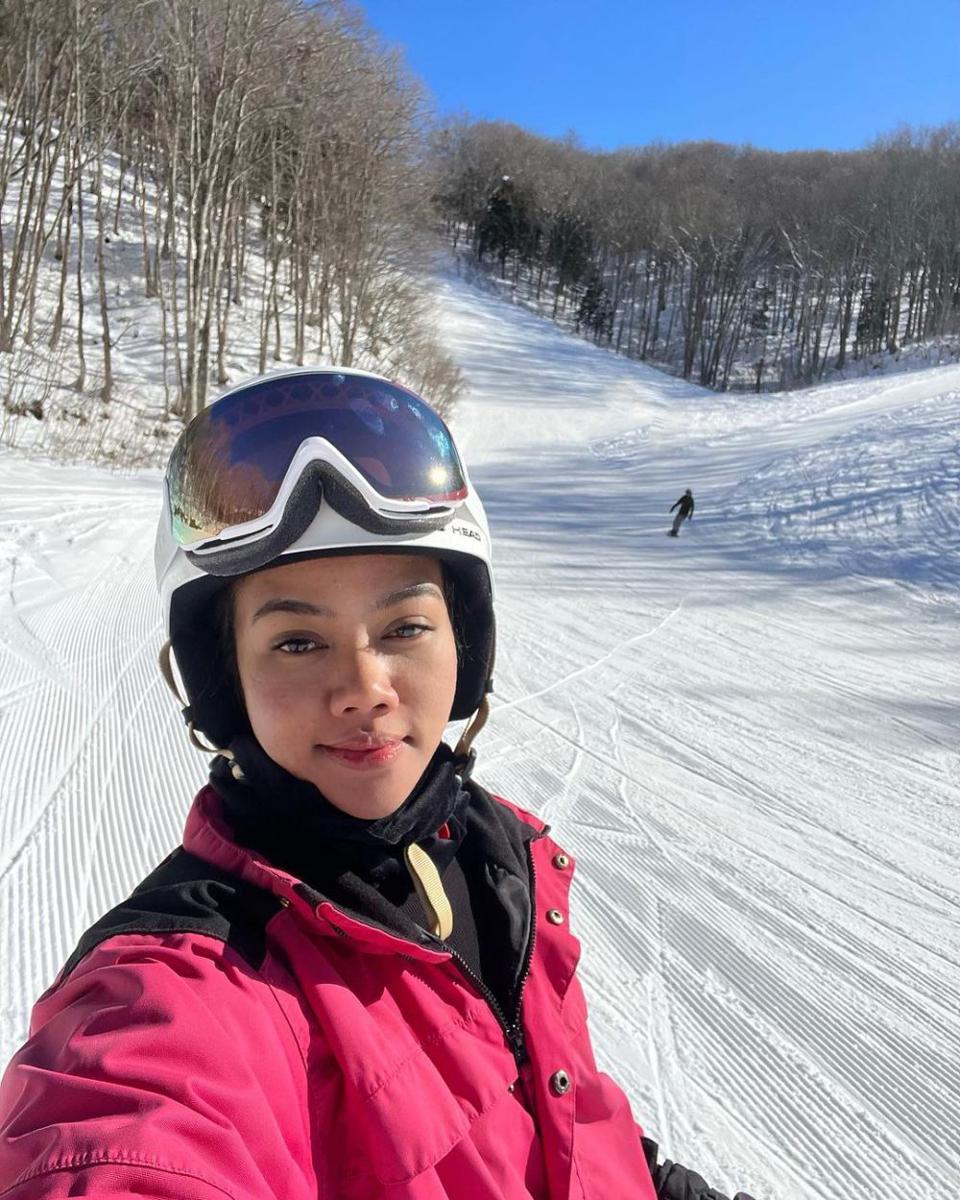 potret Yura Yunita main ski di Jepang (instagram.com/yurayunita)