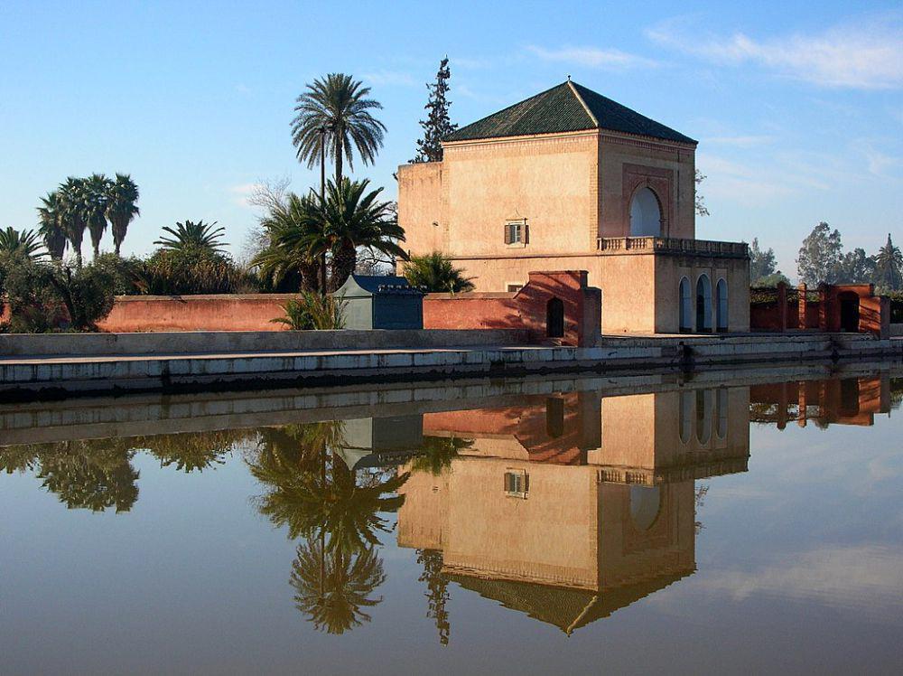 potret Taman Menara, Marrakesh, Maroko (commons.wikimedia.org/Bernard Gagnon)