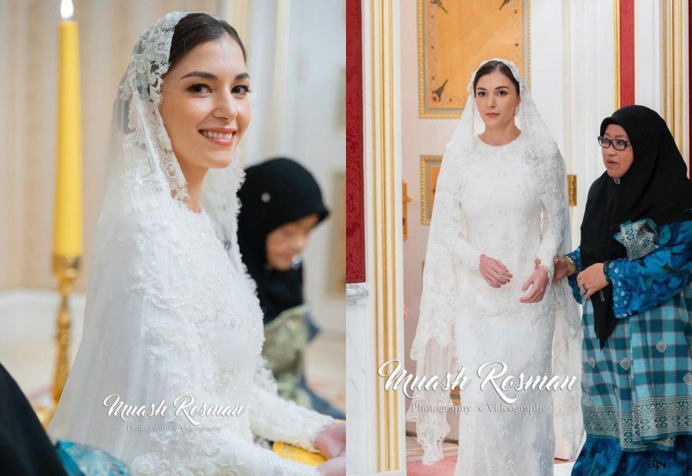 7 Gaya Pertunangan Anisha Rosnah, Tampilannya Elegan nan Santun