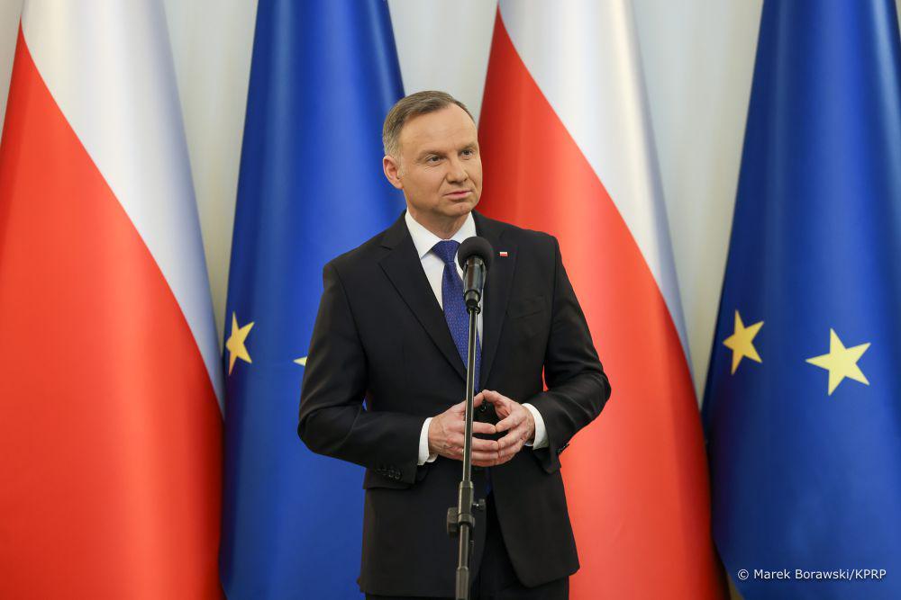 Presiden Polandia Andrzej Duda (Twitter.com/Kancelaria Prezydenta)