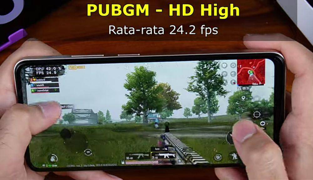 PUBG Mobile berjalan di Infinix Smart 8 (youtube.com/LegawaGadget)