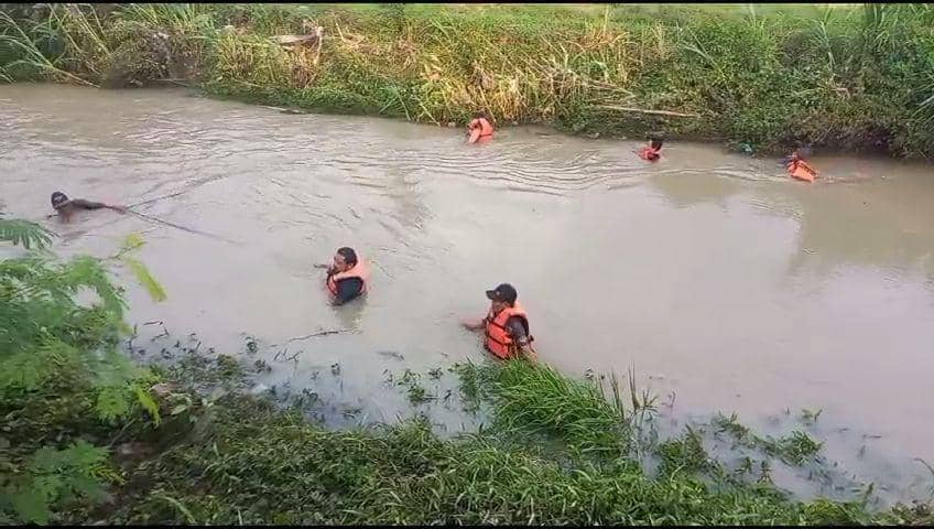 Terpeleset Saat Cari Ikan, Kakek di Kota Madiun Tenggelam dan Hilang