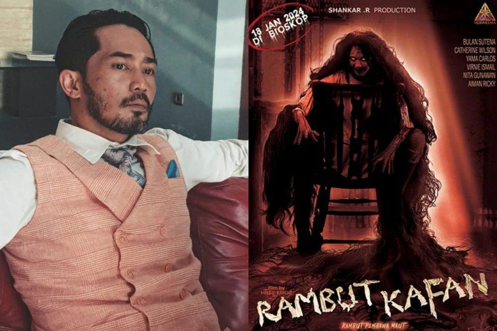 6 Film Horor Dibintangi Yama Carlos, Penuh Teror Mencekam!