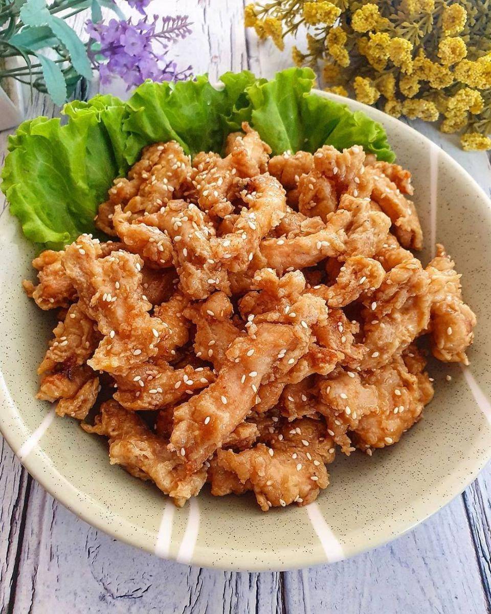 ayam crispy saus madu (instagram.com/yscooking)