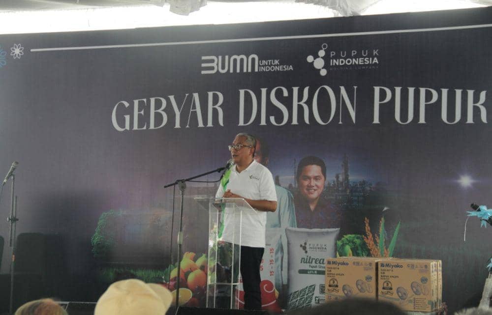 Gebyar diskon Pupuk dari PT Pupuk Indonesia di Karangayar. (Dok/Istimewa)