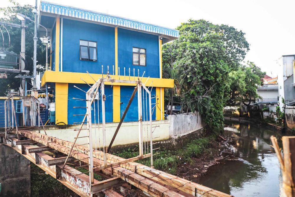 Pj. Gubernur Heru Tinjau Pembangunan Rumah Pompa Kemang. (dok. Humas Pemprov DKI Jakarta)
