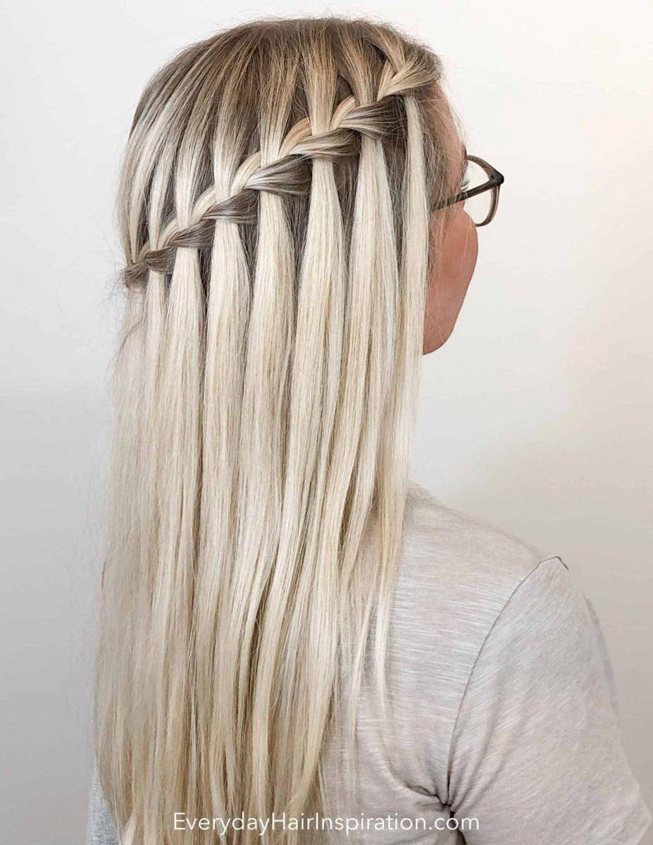 Waterfall braid (everydayhairinspiration.com)