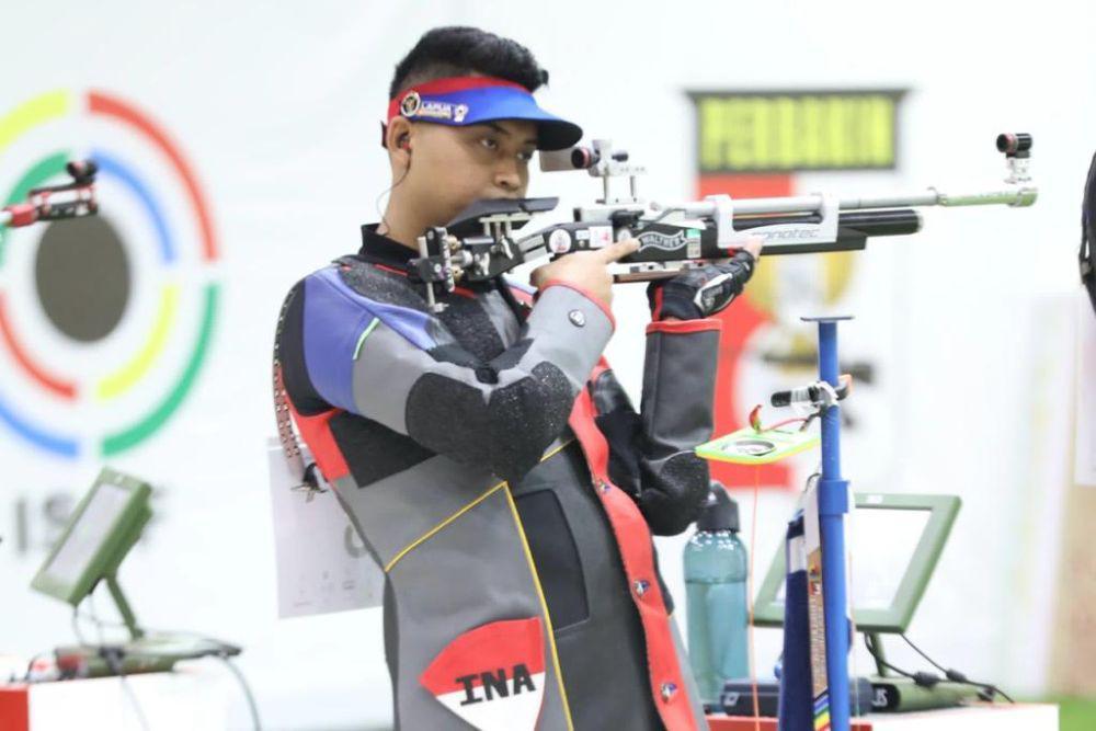 Petembak putra Indonesia, Fathur Gustafian mengamankan tiket Olimpiade 2024 Paris (dok.NOC Indonesia)