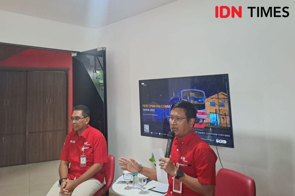 Penumpang KRL Jabodetabek Naik 35 Persen pada 2023