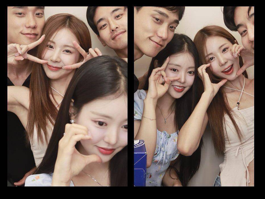 potret Kim Gyu Ri, Park Min Kyu, Yu Si Eun, dan Son Won Ik (instagram.com/citruszl)