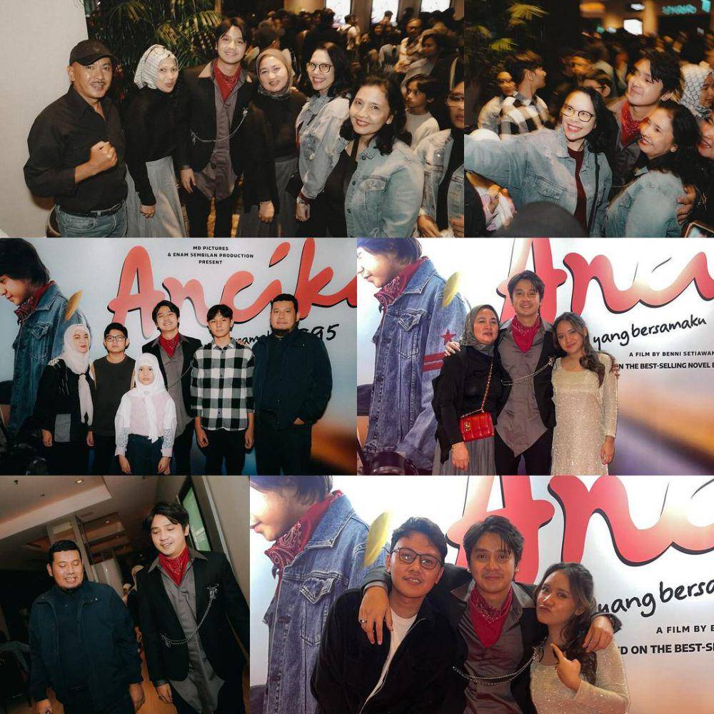 potret Arbani Yasiz di gala premiere Ancika (instagram.com/arbaniyasiz)