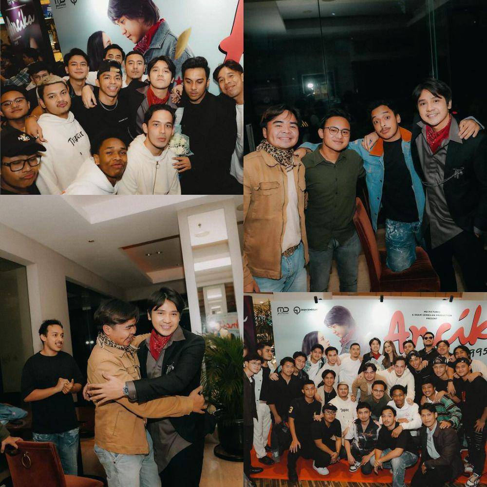 potret Arbani Yasiz di gala premiere Ancika (instagram.com/arbaniyasiz)