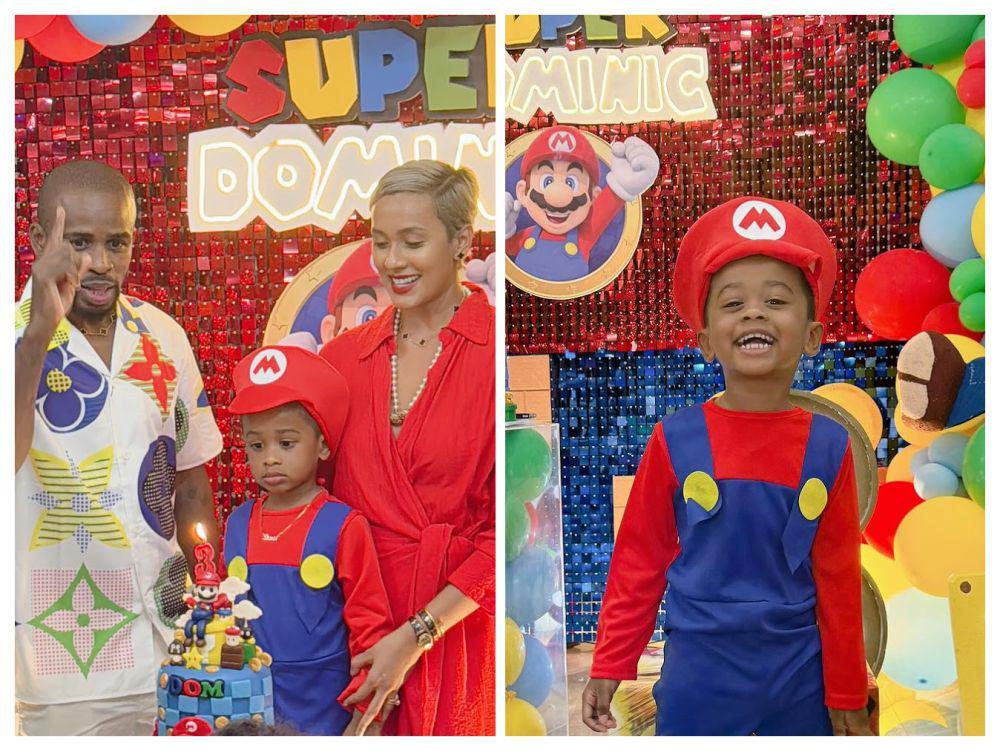 8 Potret Pesta Ultah Dominic Anak Kimmy Jayanti, Bertema Mario Bros!